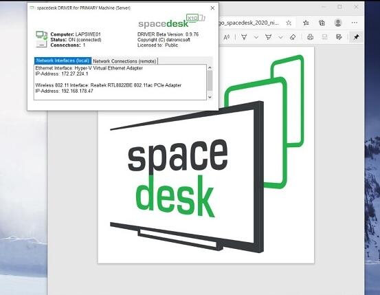SPACEDESK驱动包官方最新版本下载