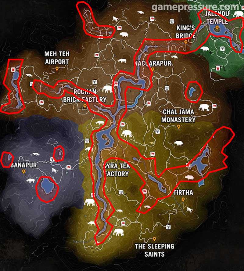 《孤岛惊魂:原始杀戮》竟使用4代的地图 偷懒了吧